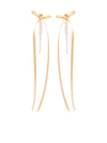 Simone Rocha Women Bow Ribbon Drip Earrings