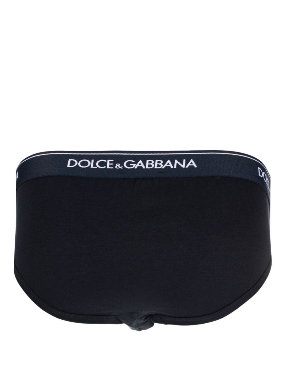 Dolce & Gabbana Men Two-Pack Of Stretch Cotton Mid-Rise Briefs