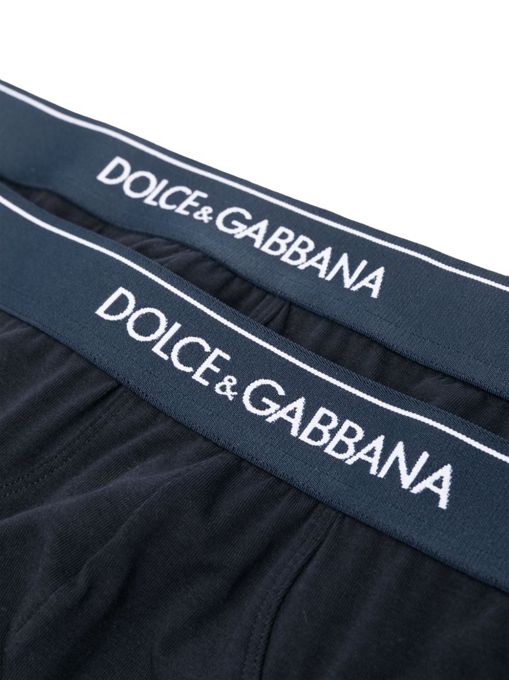 Dolce & Gabbana Men Two-Pack Of Stretch Cotton Mid-Rise Briefs