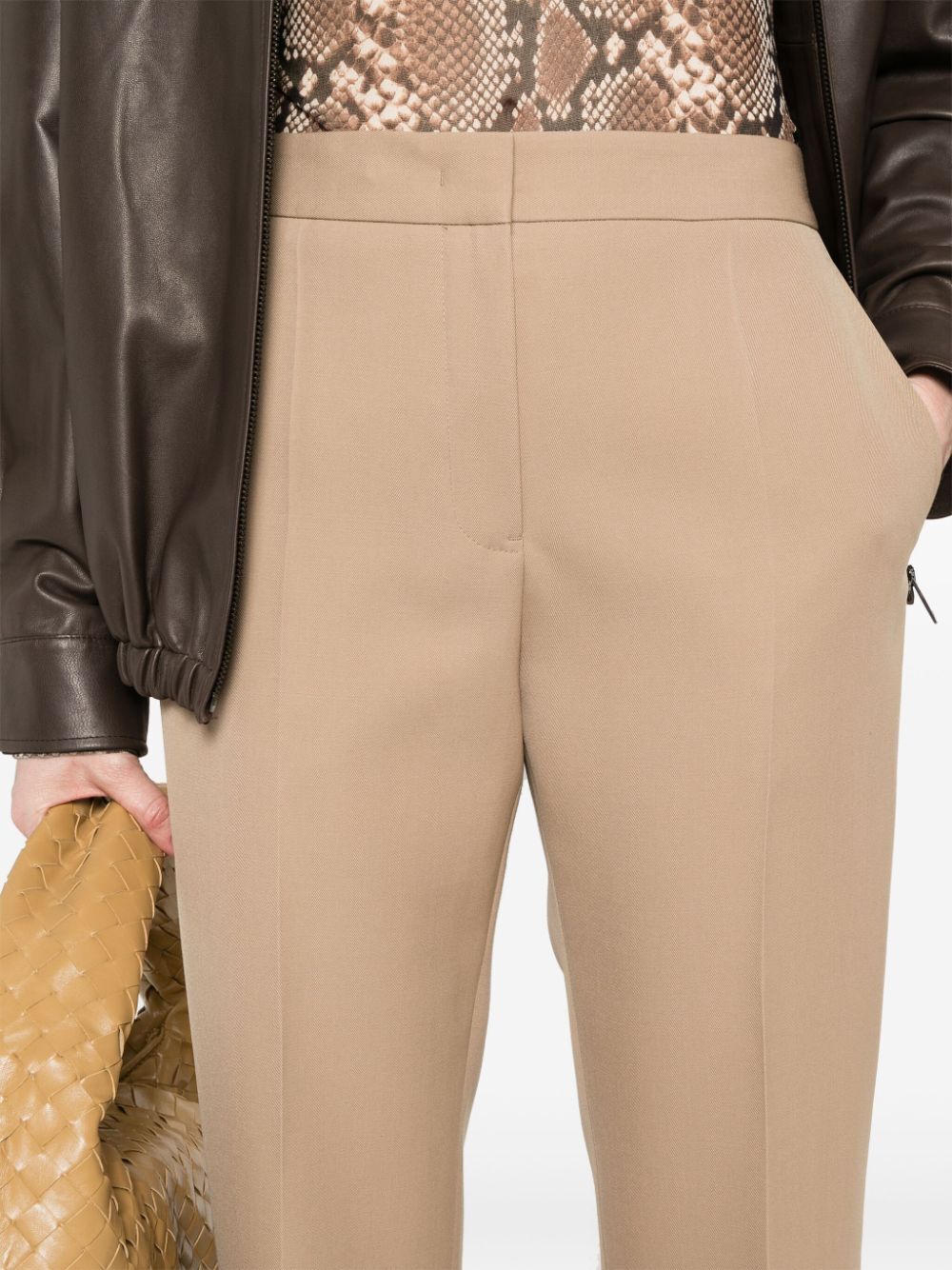 Jil Sander Women Slightly Cropped Tailored Pant