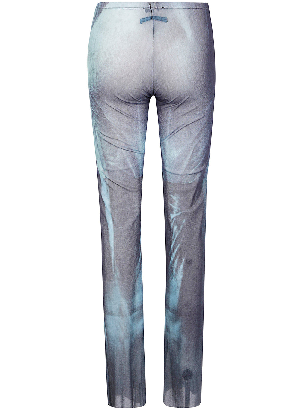 Jean Paul Gaultier Women Mesh Trouser Printed "Water"