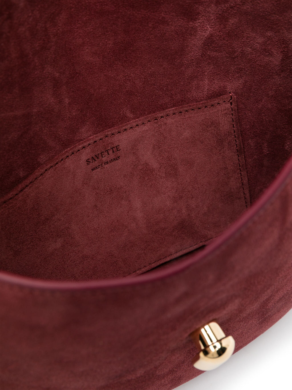 Savette Women Small Tondo Hobo In Suede Bag