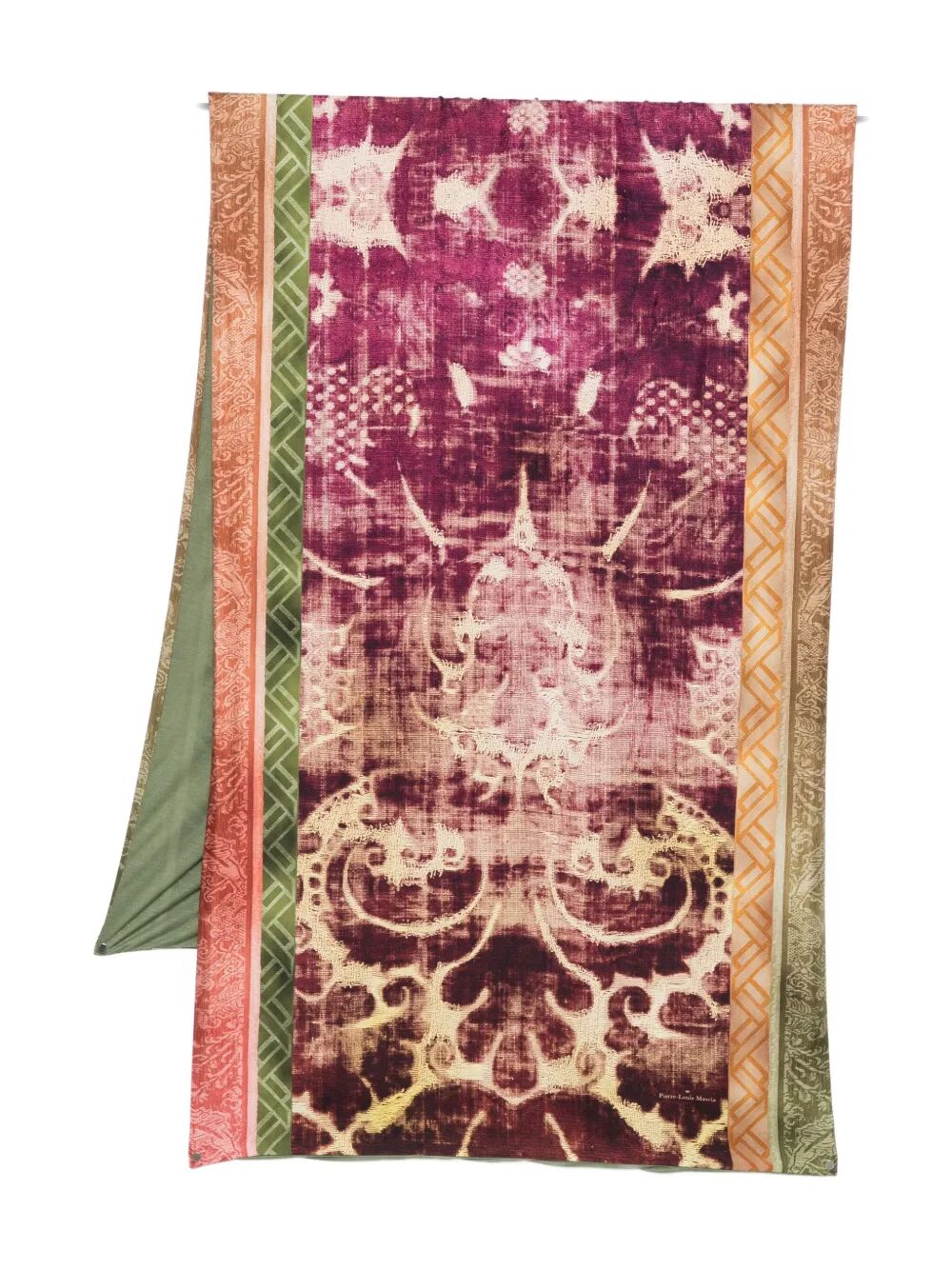 Pierre Louis Mascia Women "Aloeuw+Wonderful" Scarf Cm 65X190