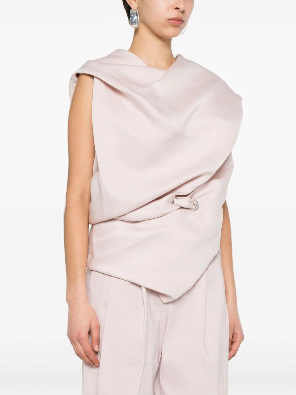 Issey Miyake Women Enveloping Shirt