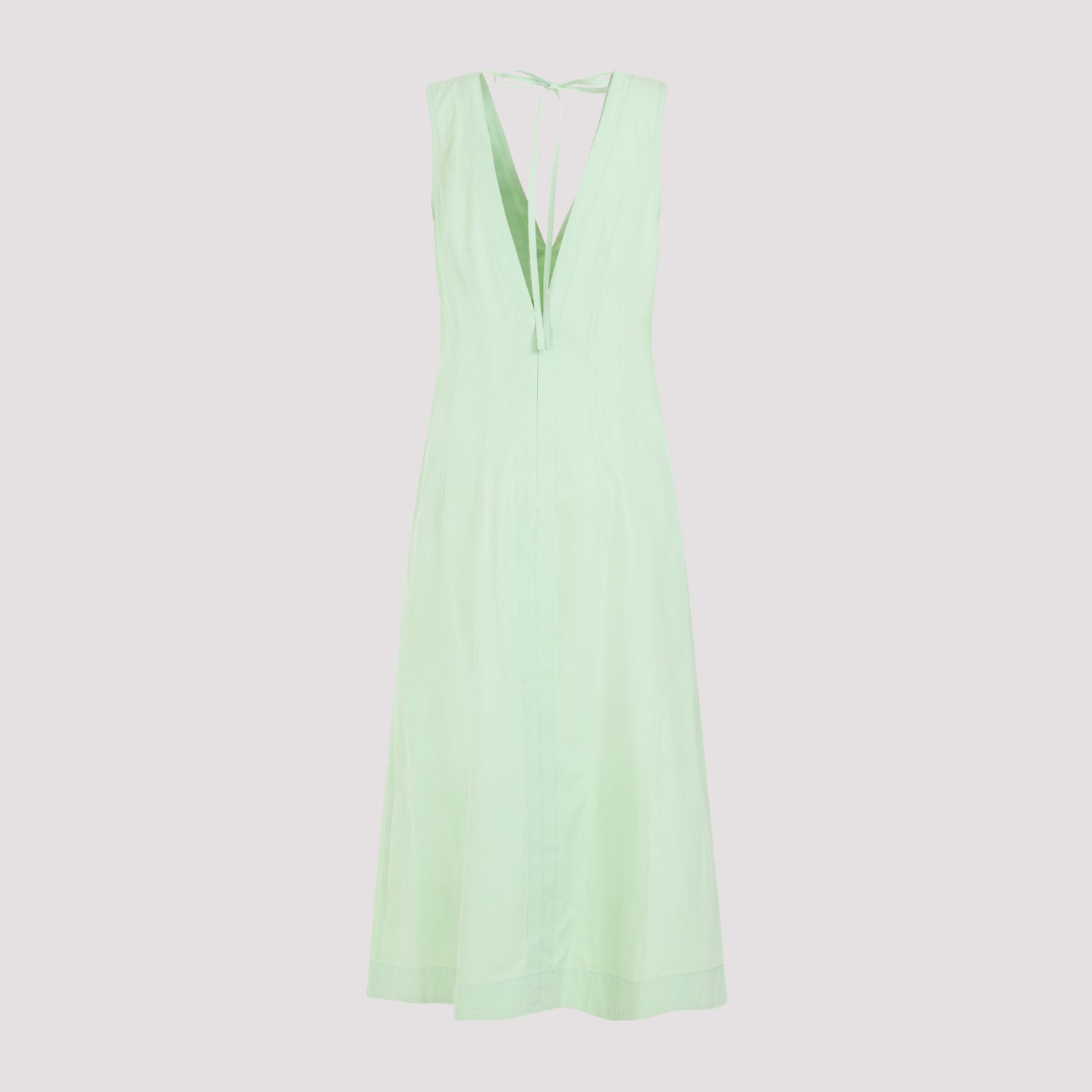 Bottega Veneta Compact Cotton Midi Dress Women
