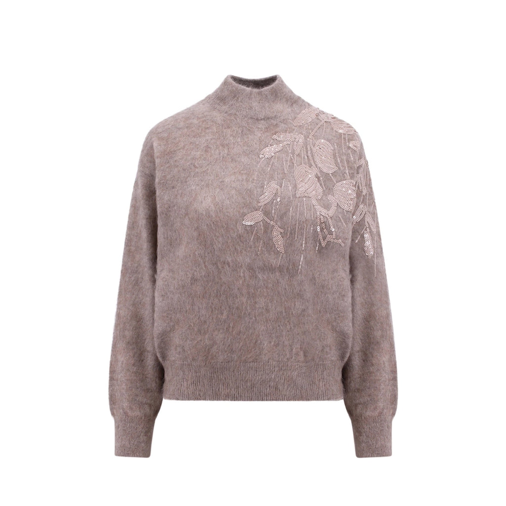 Brunello Cucinelli T-Neck Knit Women