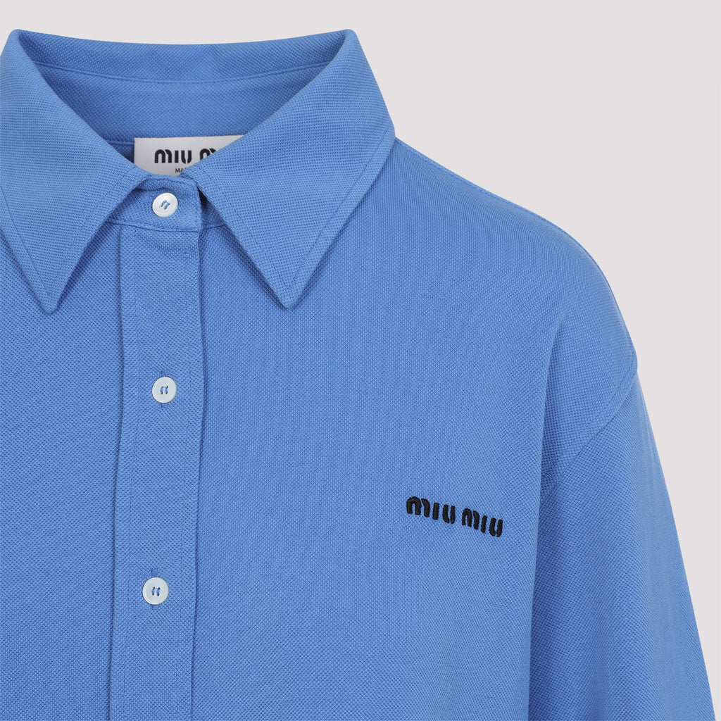 Miu Miu Piquet Shirt Women