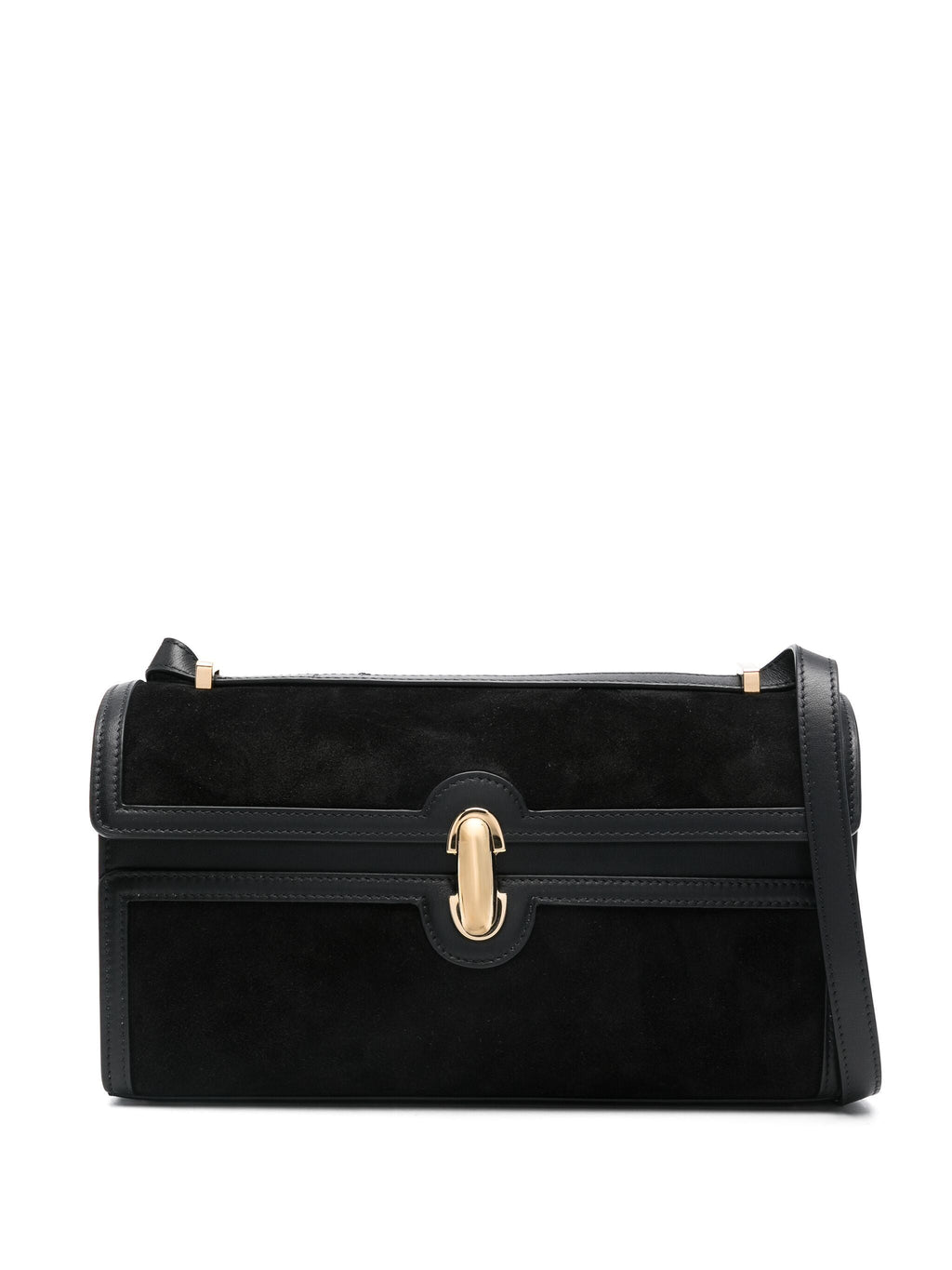Savette Women Symmetry 26 In Suede With Smooth Calf Trim
