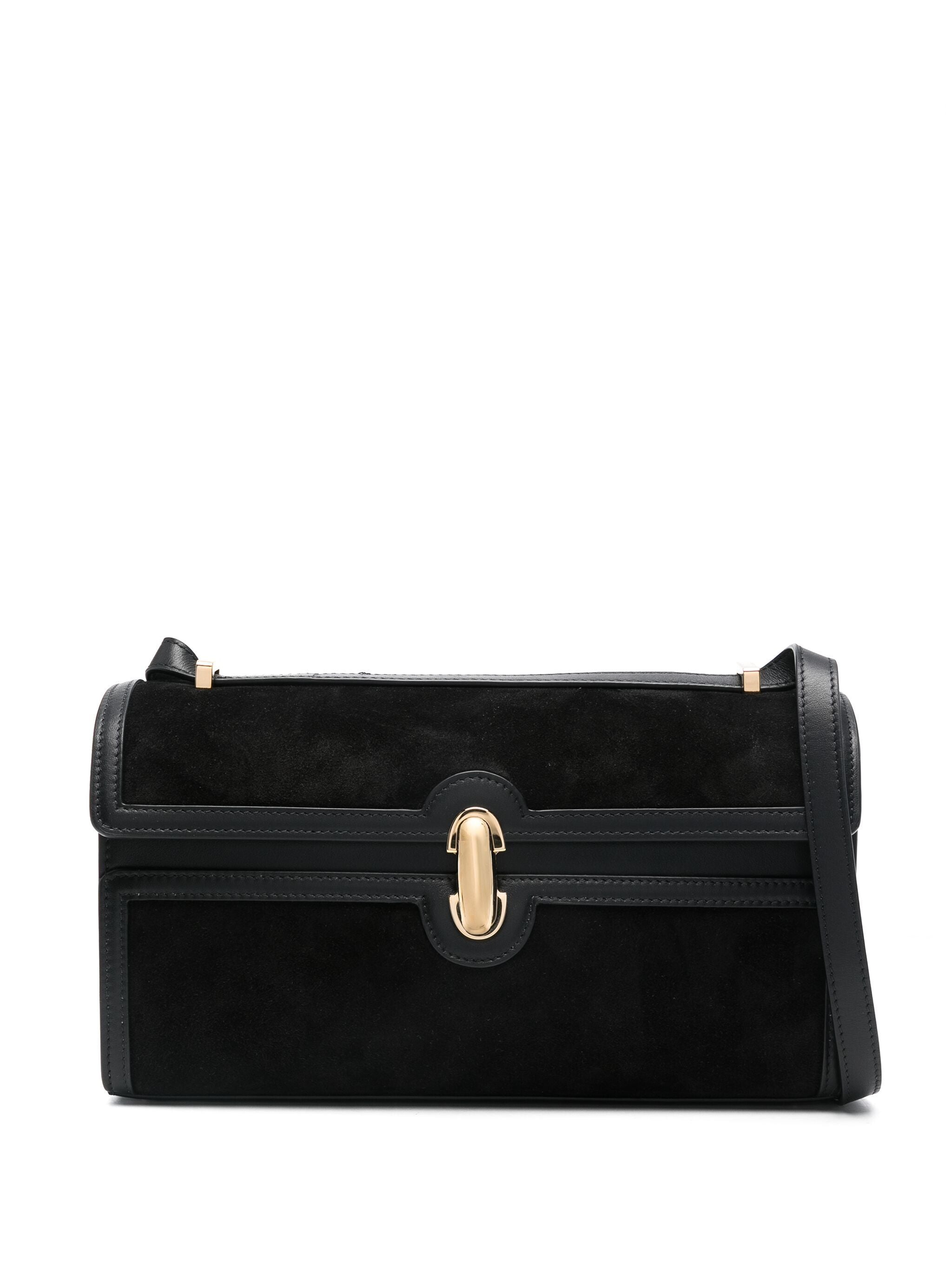 Savette Women Symmetry 26 In Suede With Smooth Calf Trim