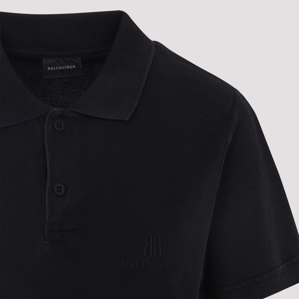 Balenciaga Layered Polo Mini Dress Women