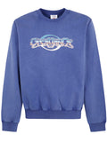 Casablanca Men "Chrome Text" Printed Sweatshirt