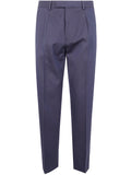 Zegna Men Cotton And Wool Pants