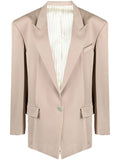 The Attico Women Glen Oversized Blazer