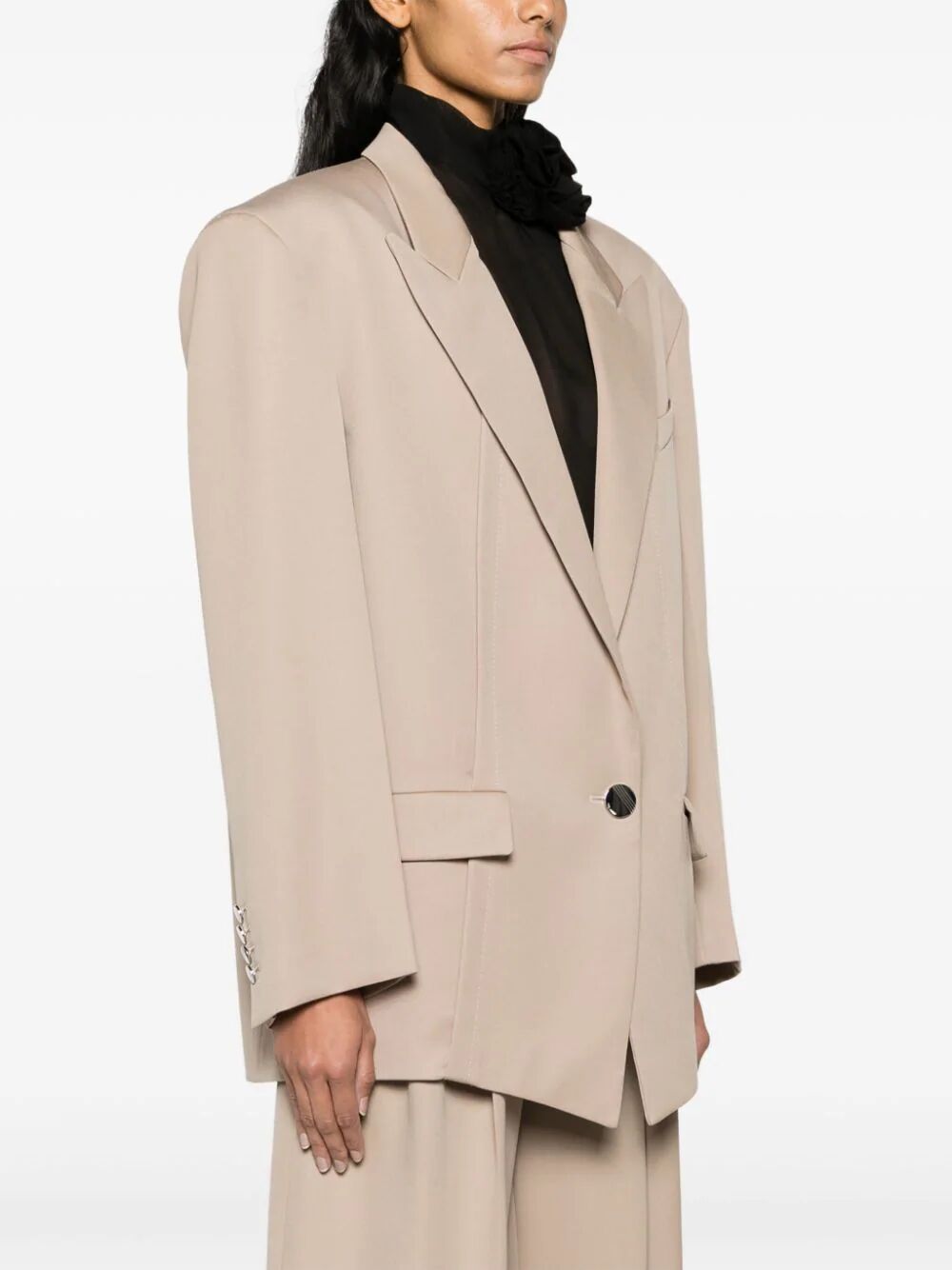 The Attico Women Glen Oversized Blazer