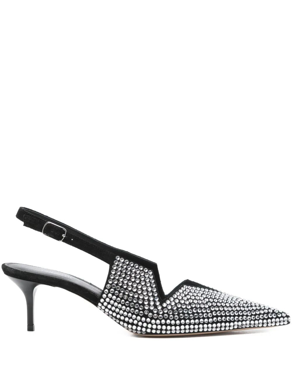 Coperni Women Crystal Embellished Star Cut Out Low Stiletto