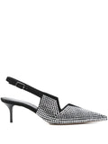 Coperni Women Crystal Embellished Star Cut Out Low Stiletto
