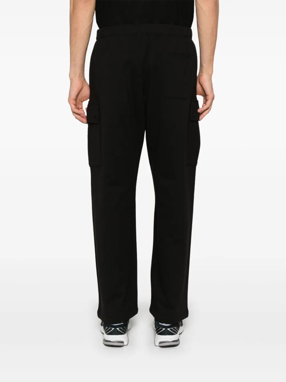 C.P. Company Men Diagonal Raised Fleece Cargo Sweatpants