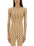 Marine Serre Women T-Shirt "Moon"