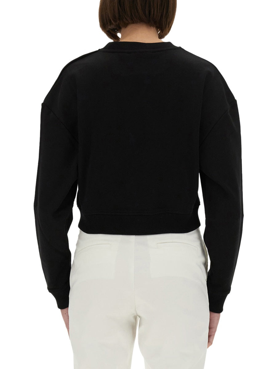 Balmain Women Sweatshirt With Logo Print