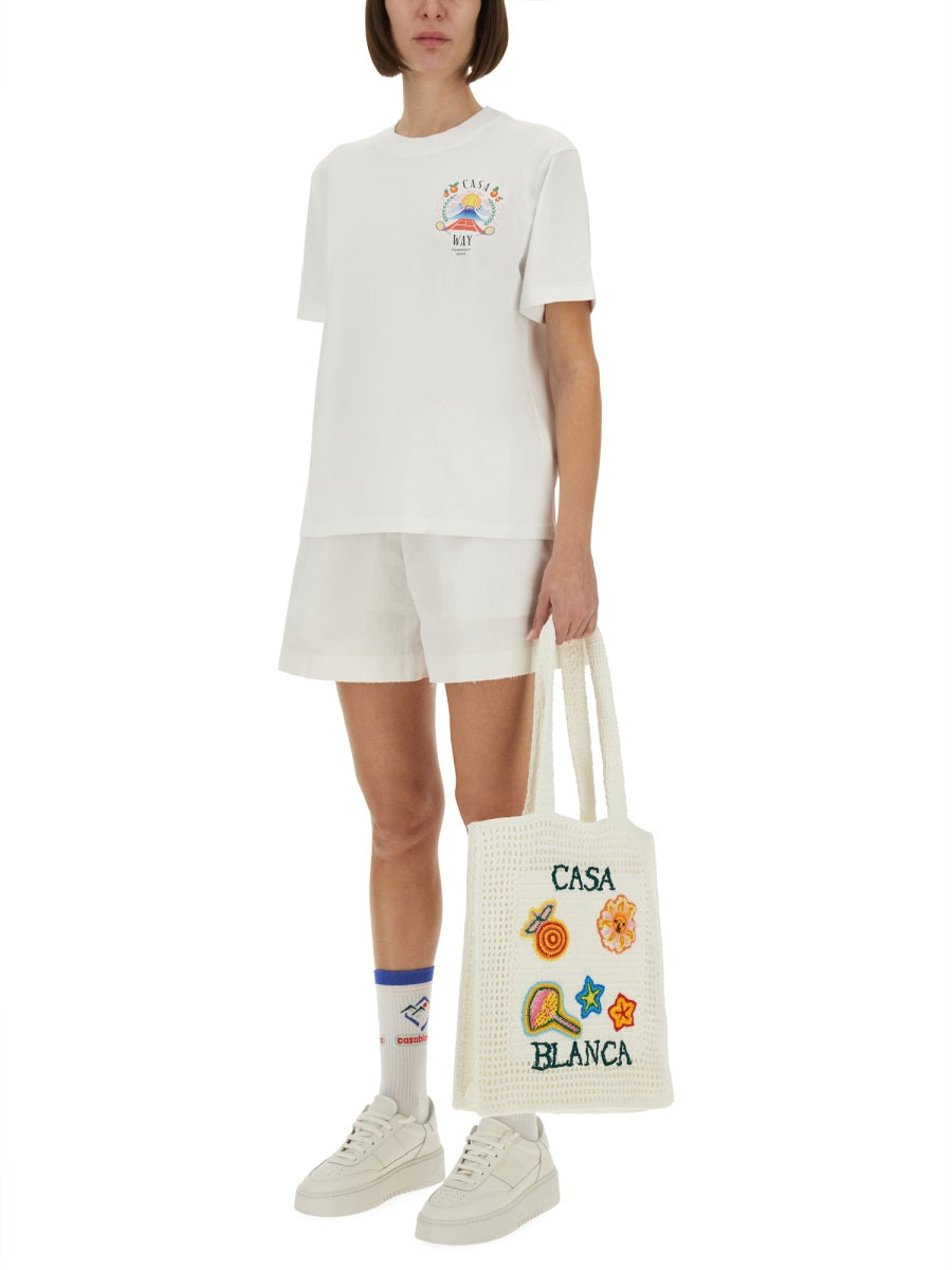 Casablanca Women Regular Fit T-Shirt