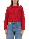 Jw Anderson Women Loop Cropped Jersey
