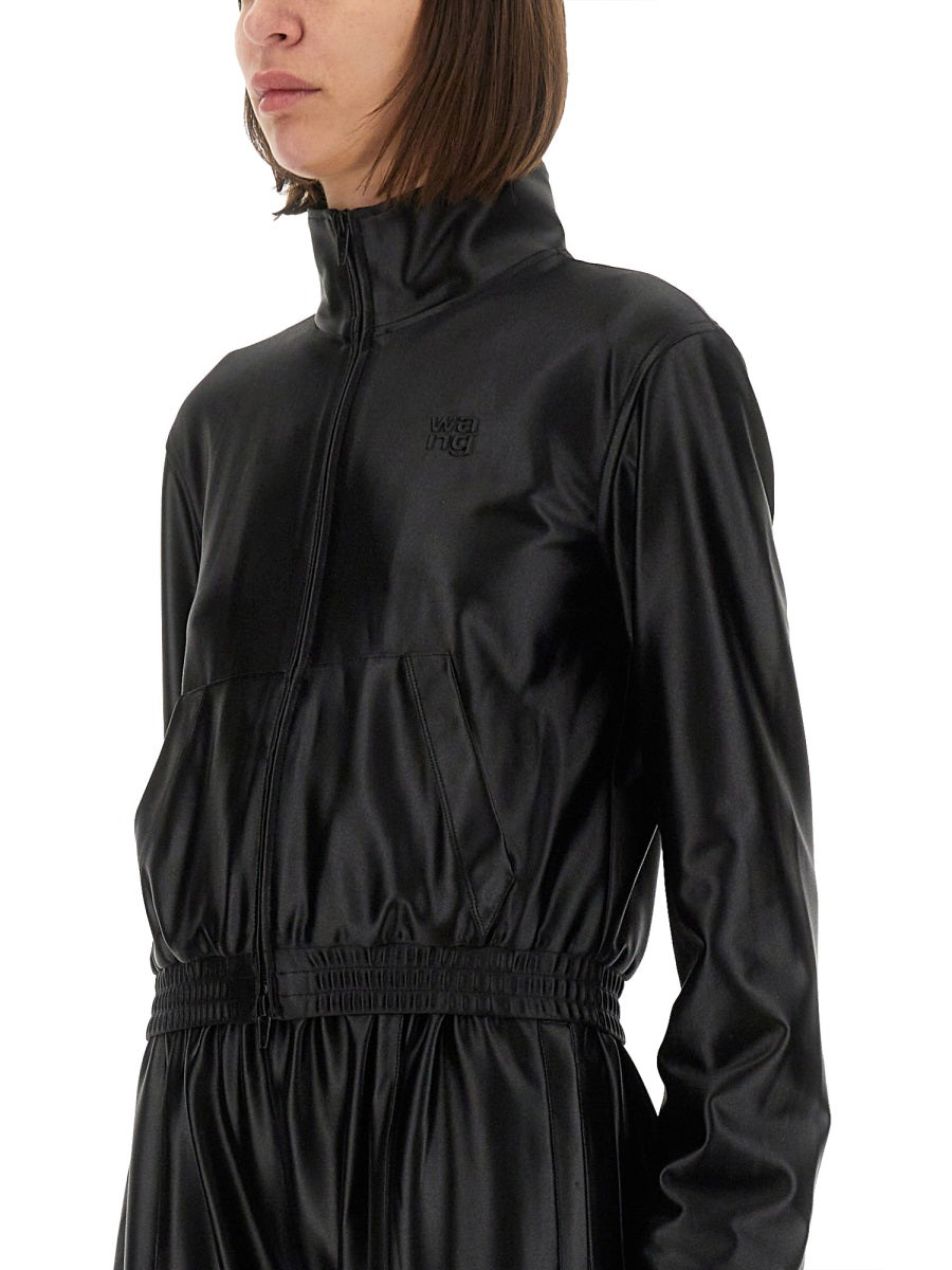 Alexander Wang Women Satin Faille Sweatshirt