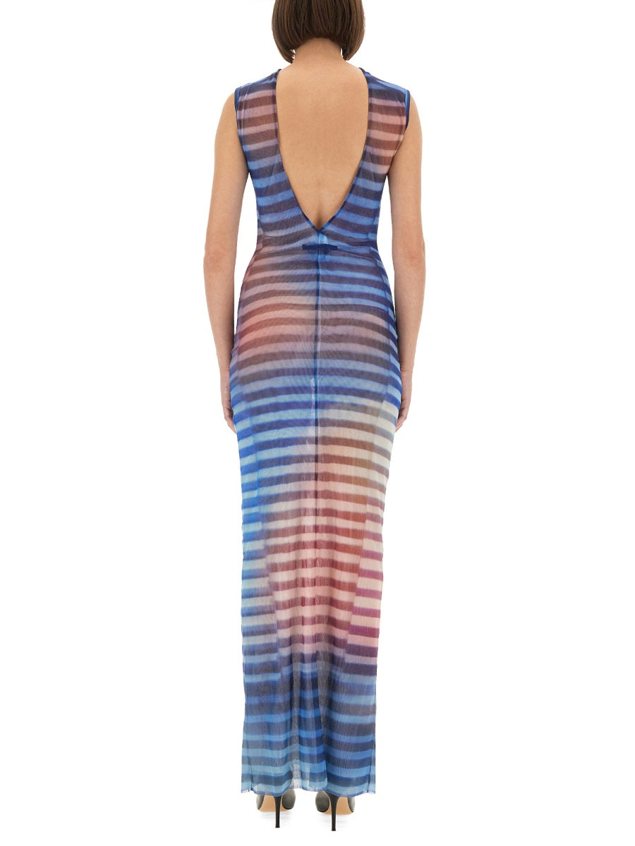 Jean Paul Gaultier Women Long Dress "Air"