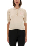 Moschino Women Polo Shirt With Logo