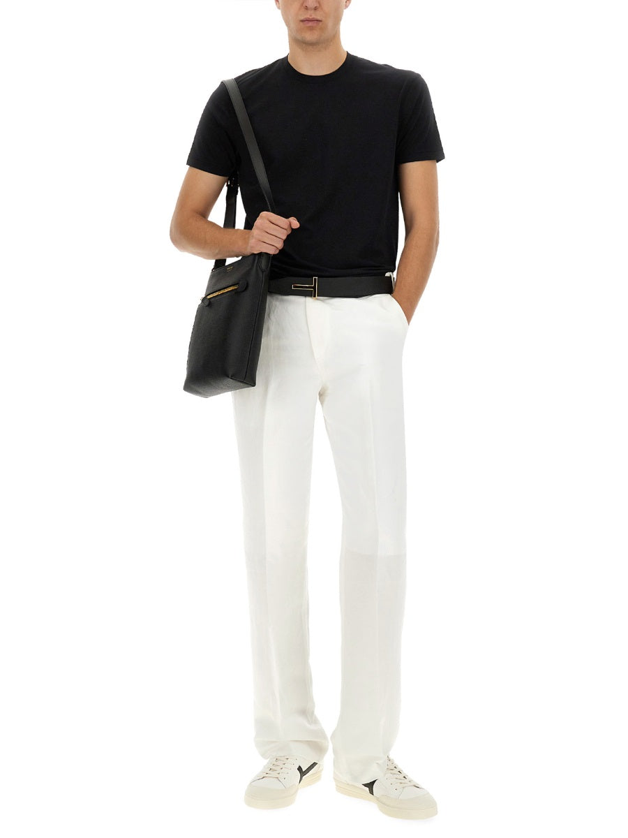 Tom Ford Men Regular Fit T-Shirt