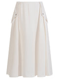 Bottega Veneta Women Viscose Melange Fluid Skirt