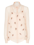 Fendi Women Silk Georgette Top