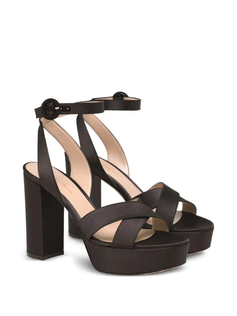 Gianvito Rossi Women Crepe Satin Sandals T.070