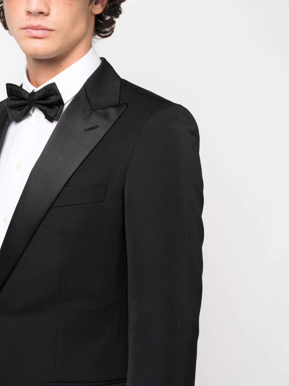 Lanvin Men Peak Collar Tuxedo Jacket