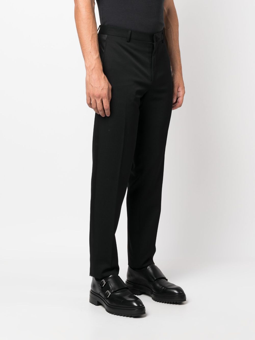Lanvin Men Tuxedo Cigarette Trousers