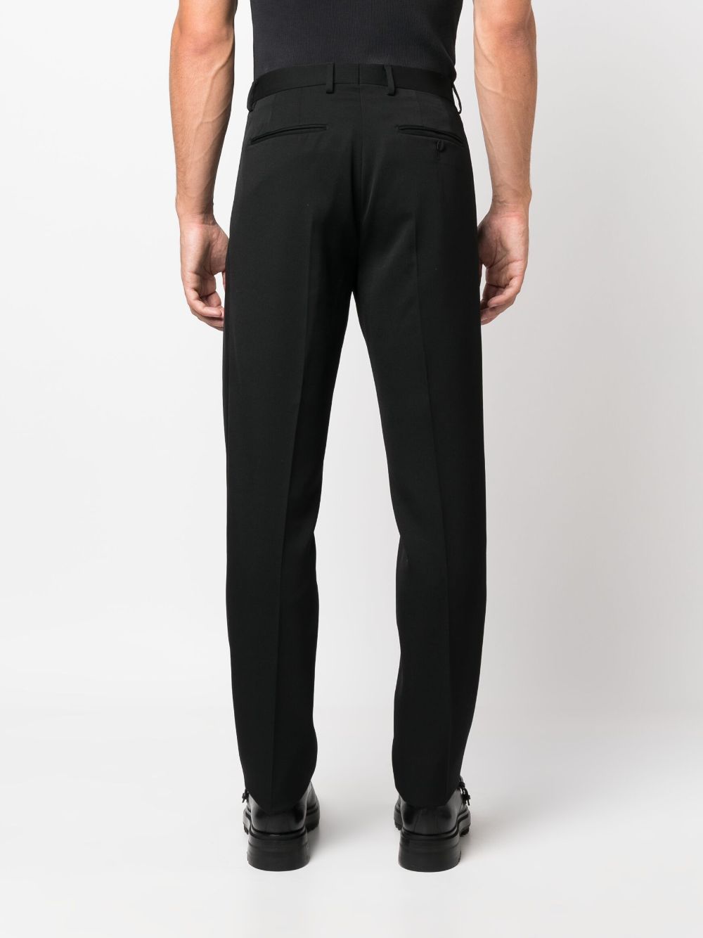 Lanvin Men Tuxedo Cigarette Trousers