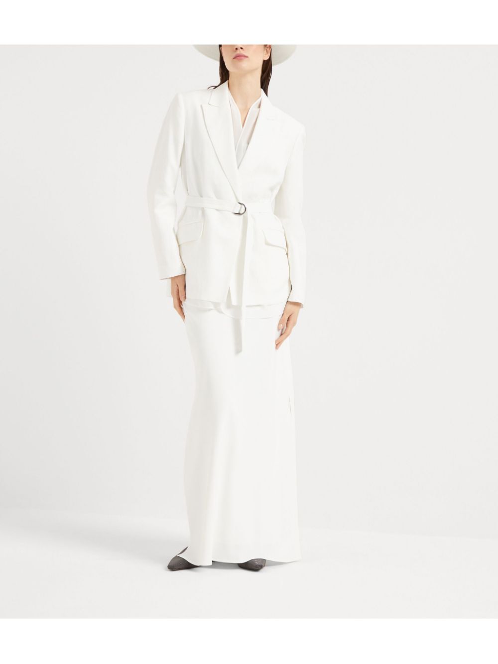Brunello Cucinelli Women Suit Type Belt Jacket