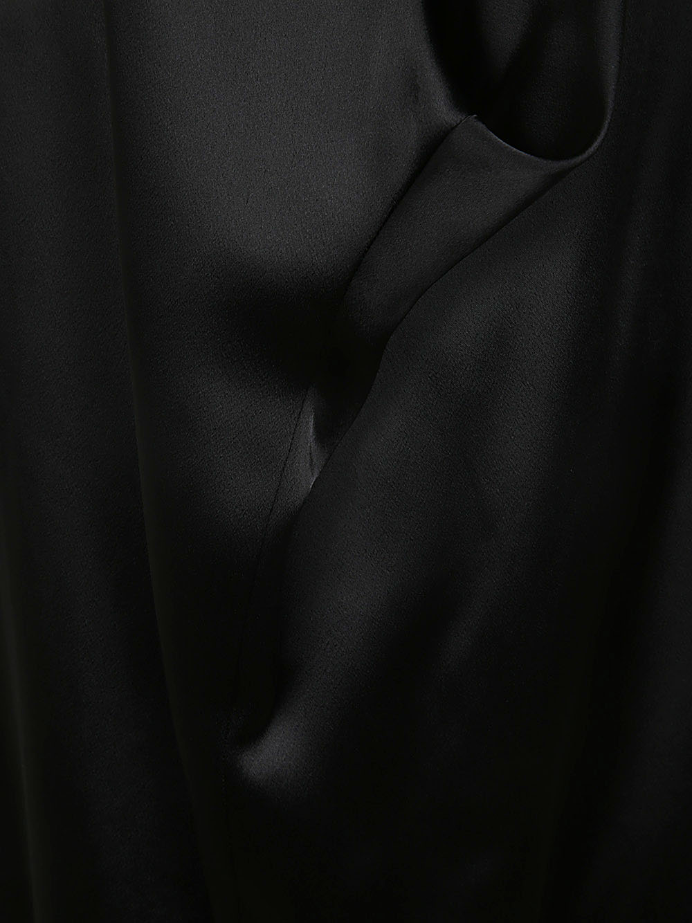 Ann Demeulemeester Women Fida Long Open Back Draped Dress