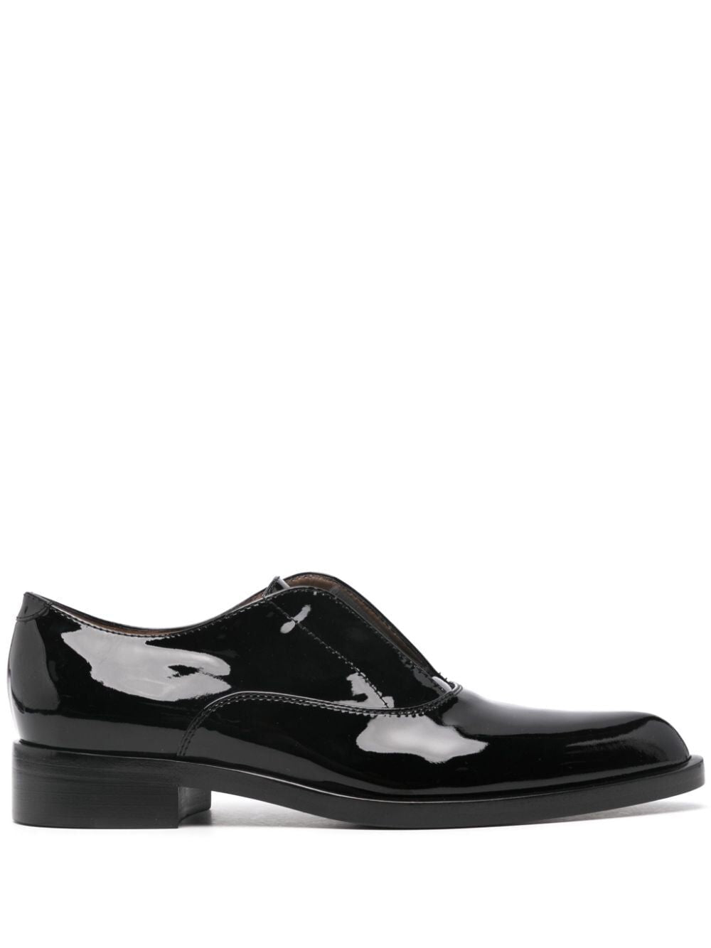 Gianvito Rossi Women Baxeter Lace-Up Patent Leather