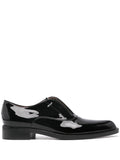 Gianvito Rossi Women Baxeter Lace-Up Patent Leather