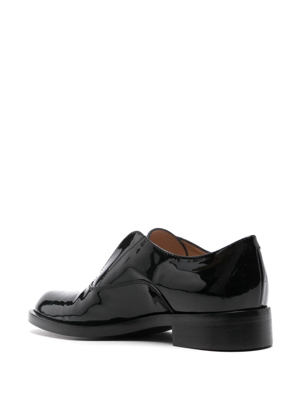 Gianvito Rossi Women Baxeter Lace-Up Patent Leather