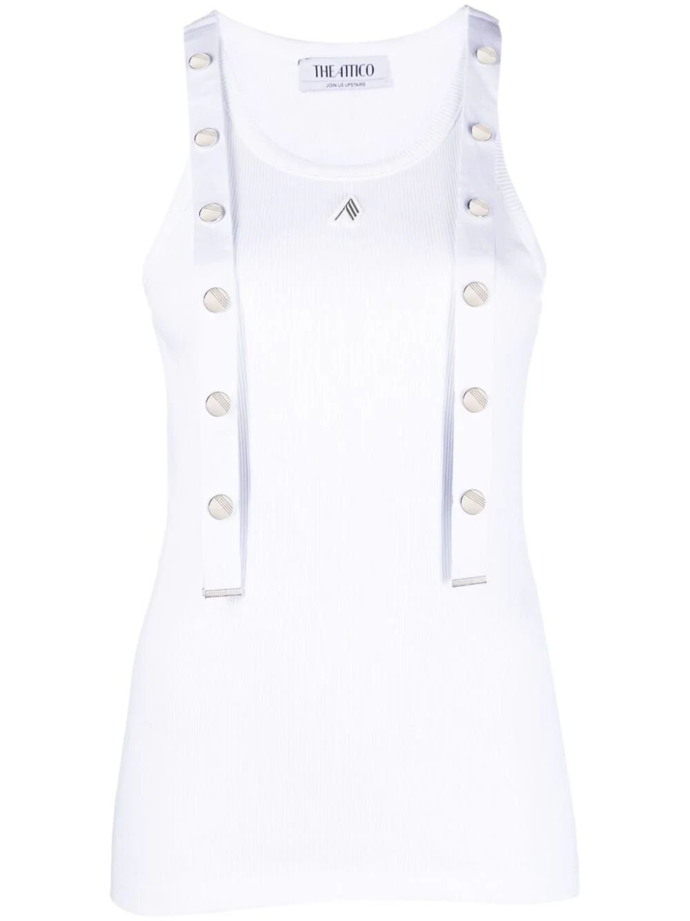 The Attico Women Ribbed Tank Top