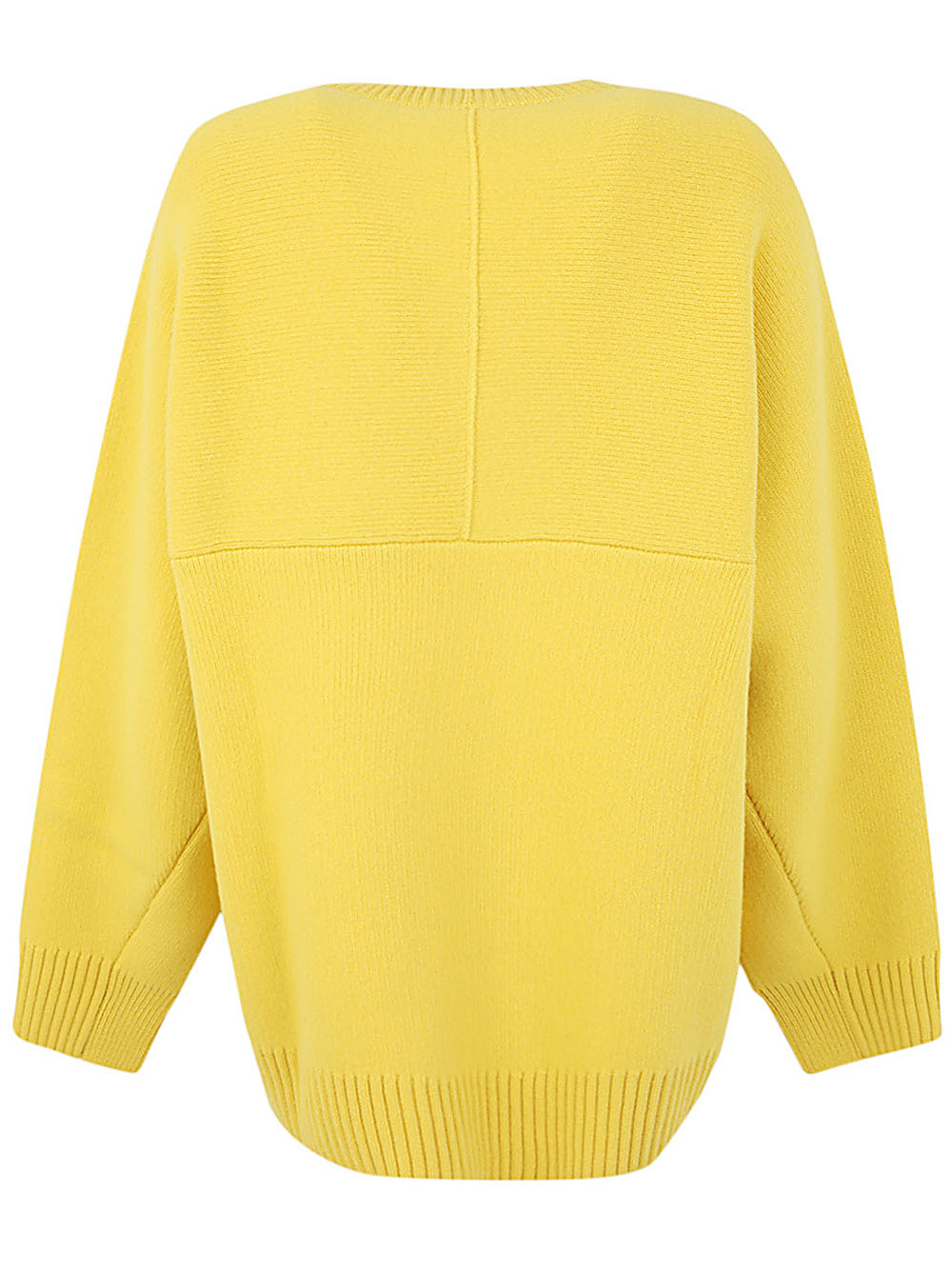 Lanvin Women Round Neck Cocoon Cape Jumper