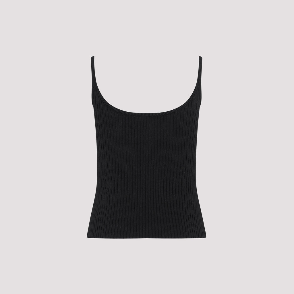 Courreges Rib Knit Tank Top Women
