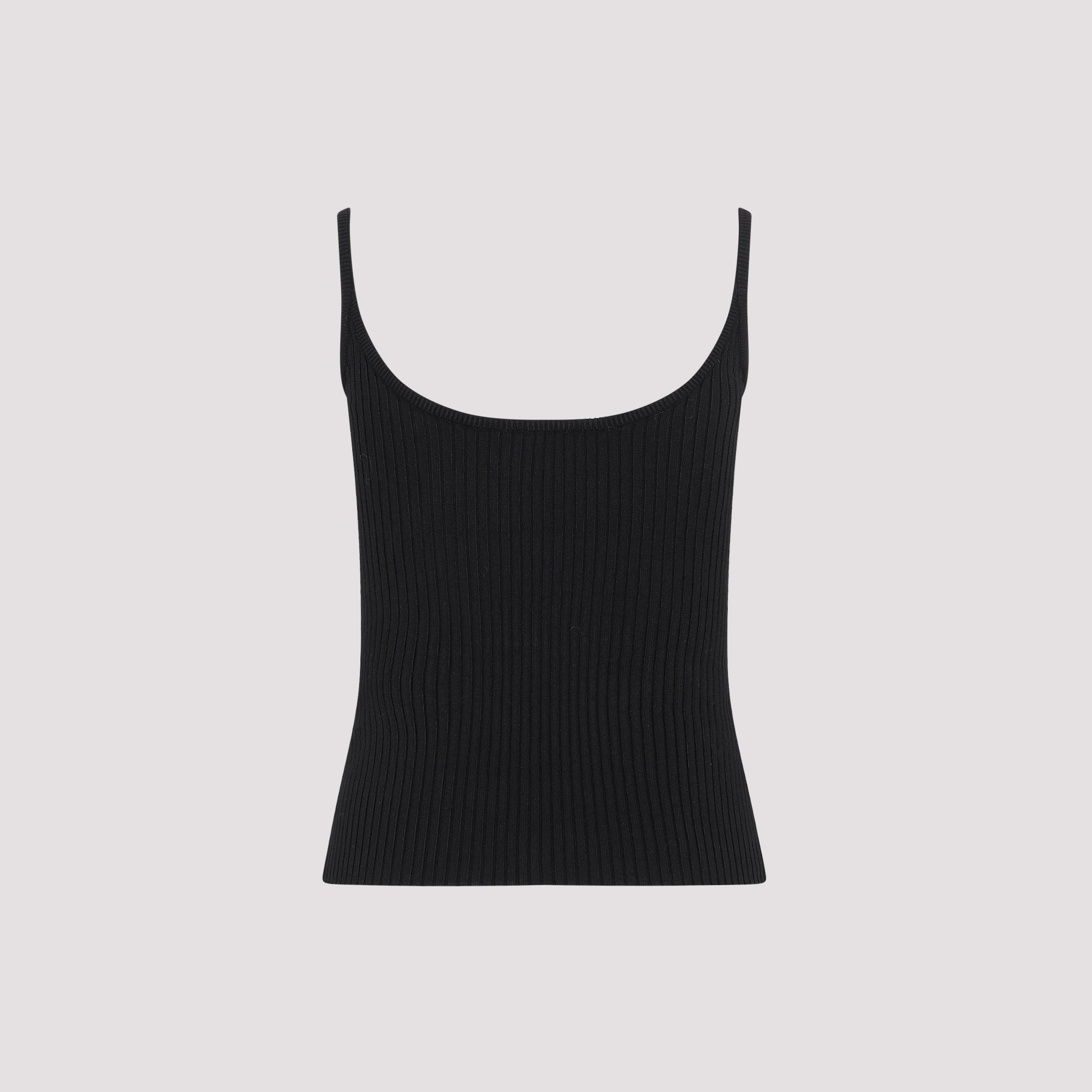 Courreges Rib Knit Tank Top Women