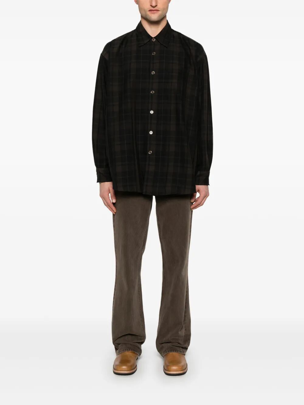 Our Legacy Men Our Legacy Mens Shirting Borrowed Shirt