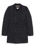 Herno Men Double-Breasted Trench Coat In Dean