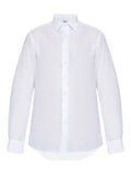 Etro Men Cotton Jacquard Shirt With Gecko Motif