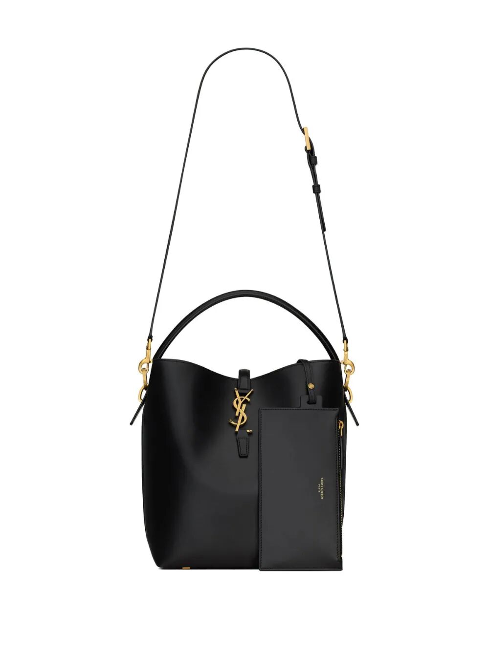 Saint Laurent Women Le 37 In Shiny Leather