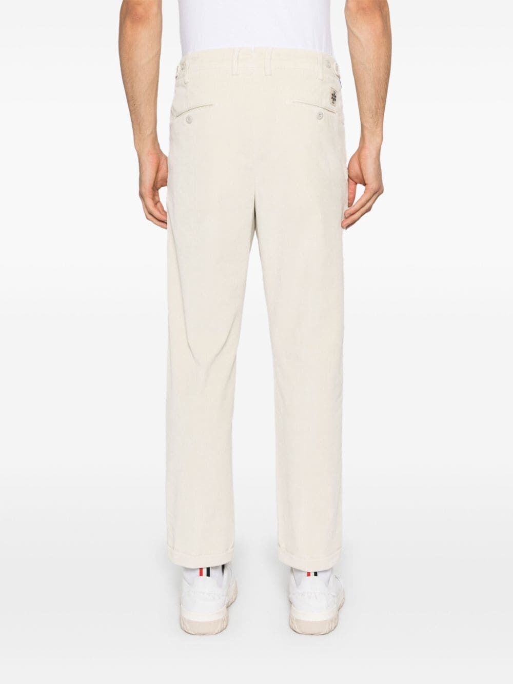 Jacob Cohen Men Crop Slim Single Pence Henry Pant