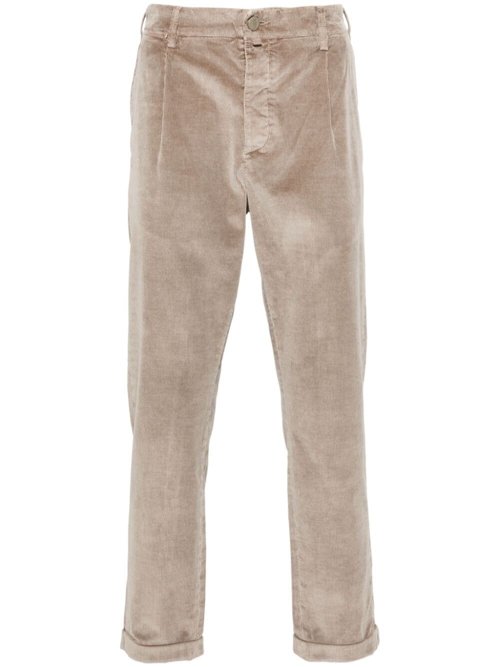 Jacob Cohen Men Crop Slim Single Pence Henry Pant
